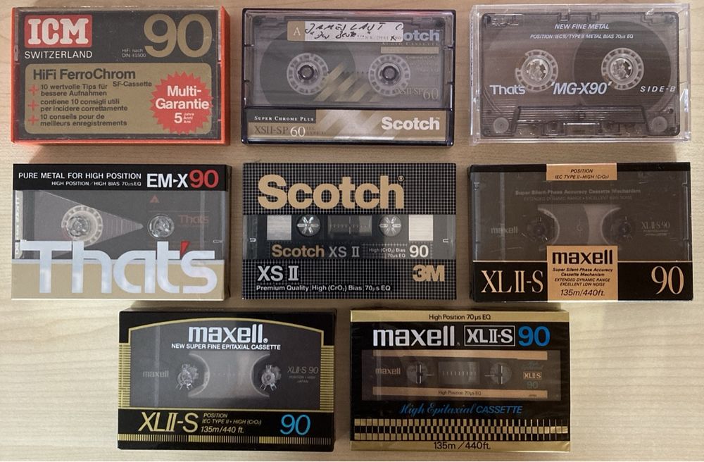 Leerkassetten ICM, Scotch, That‘s, Maxell | Kaufen auf Ricardo