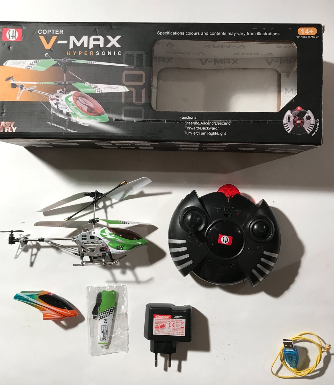 RC Modellbau: Helikopter - Mini Hubschrauber V Max – Defekt aus Zürich von oso04