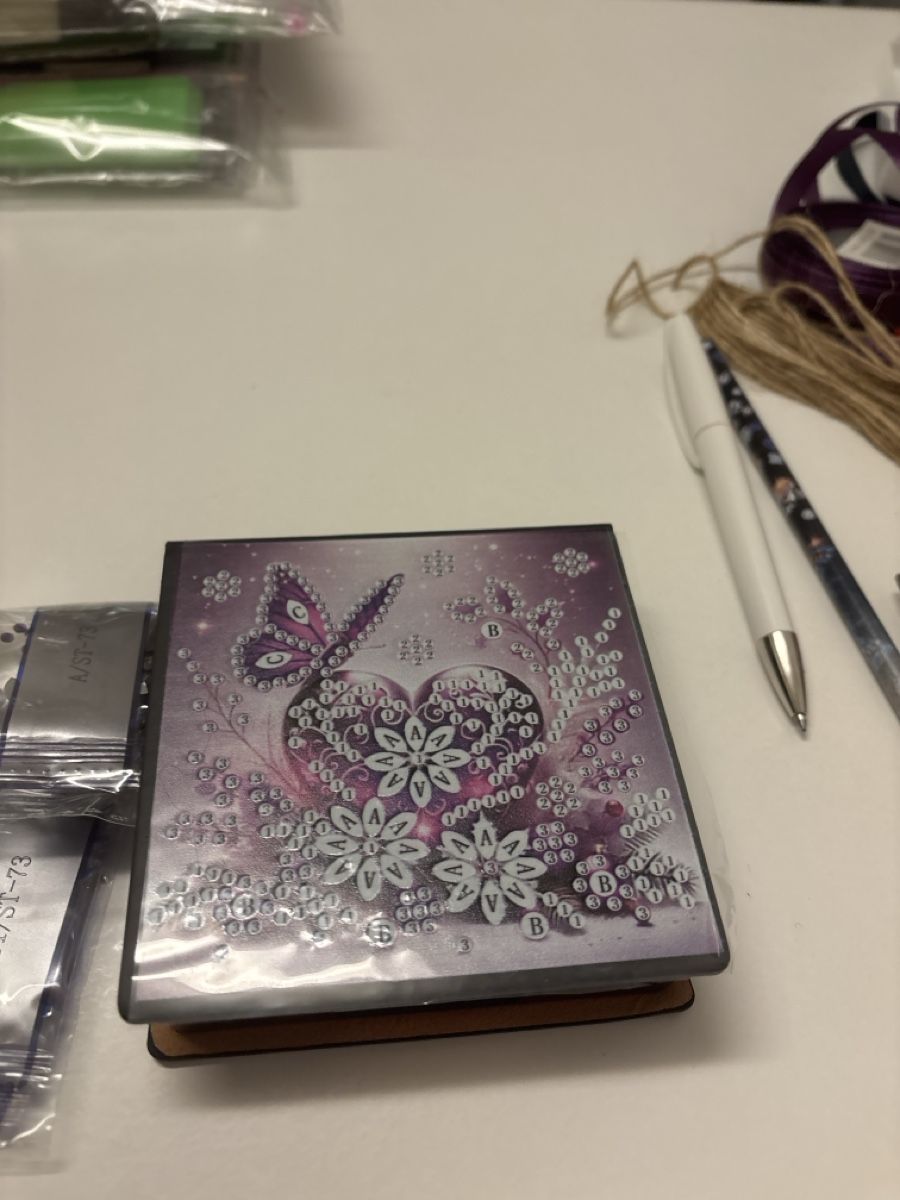 Kit bricolage: Diamont Paiting Notizzettelbox – Nuovo (secondo la descrizione) da Amriswil venduto da SCHLOSSGEISTLI 1