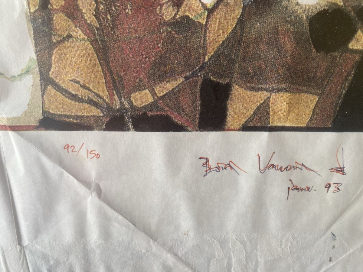 Dipinti: Boris Vansier 92/150 1993 encadrée – Usato da Lausanne venduto da Csamadhi 2