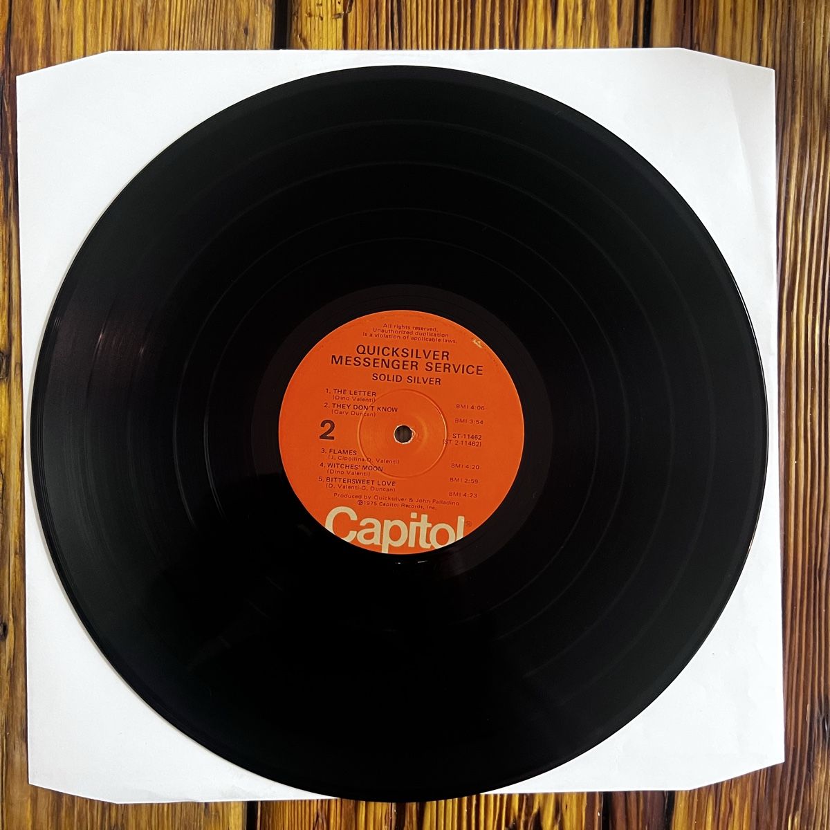 Schallplatten: Quicksilver Messenger Service Solid Silver - Vinyl Near Mint – Gebraucht aus Umiken von mar_p7n9 4
