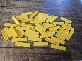 lego 2431 lot de 50 pièces Yellow Tile 1 x 4