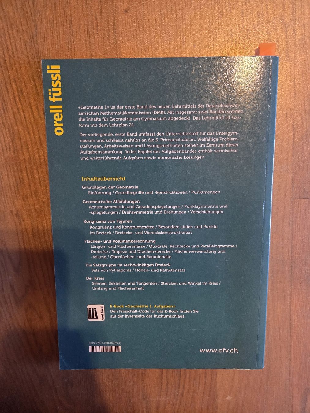 Bücher: Geometrie 1, Aufgaben – Gebraucht aus Mettmenstetten von feyanna 1