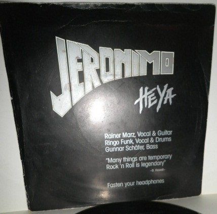 Dischi in vinile: Jeronimo: Heya 7" – Usato da Steinhausen venduto da Vilivinili 1