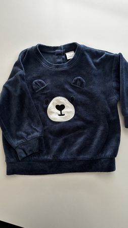 Lindex Bear Sweatshirt, Size 86