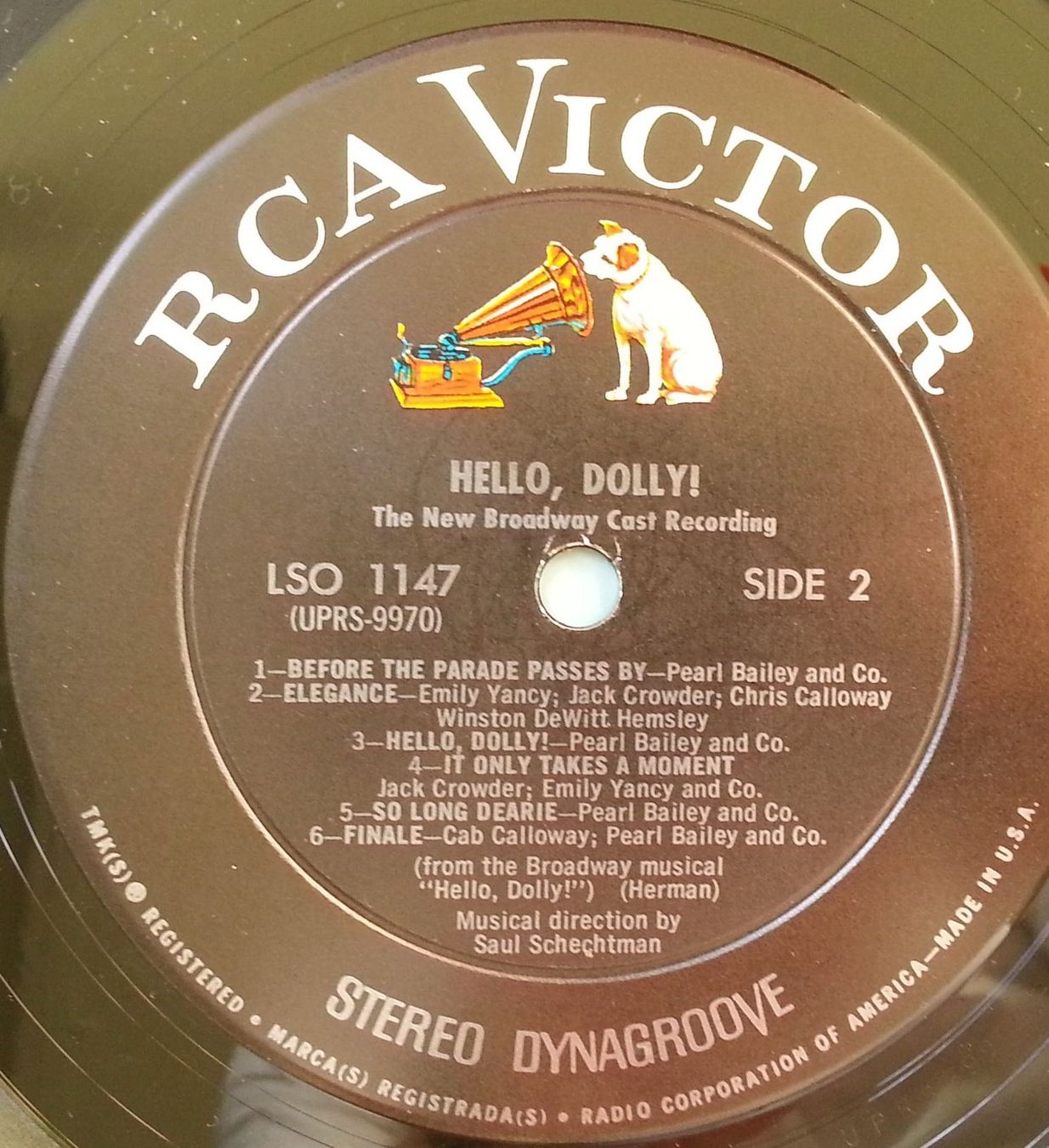 Schallplatten: LP Vinyl: HELLO, DOLLY !, 1967 – Gebraucht aus Oberriet SG von ganesh435 3