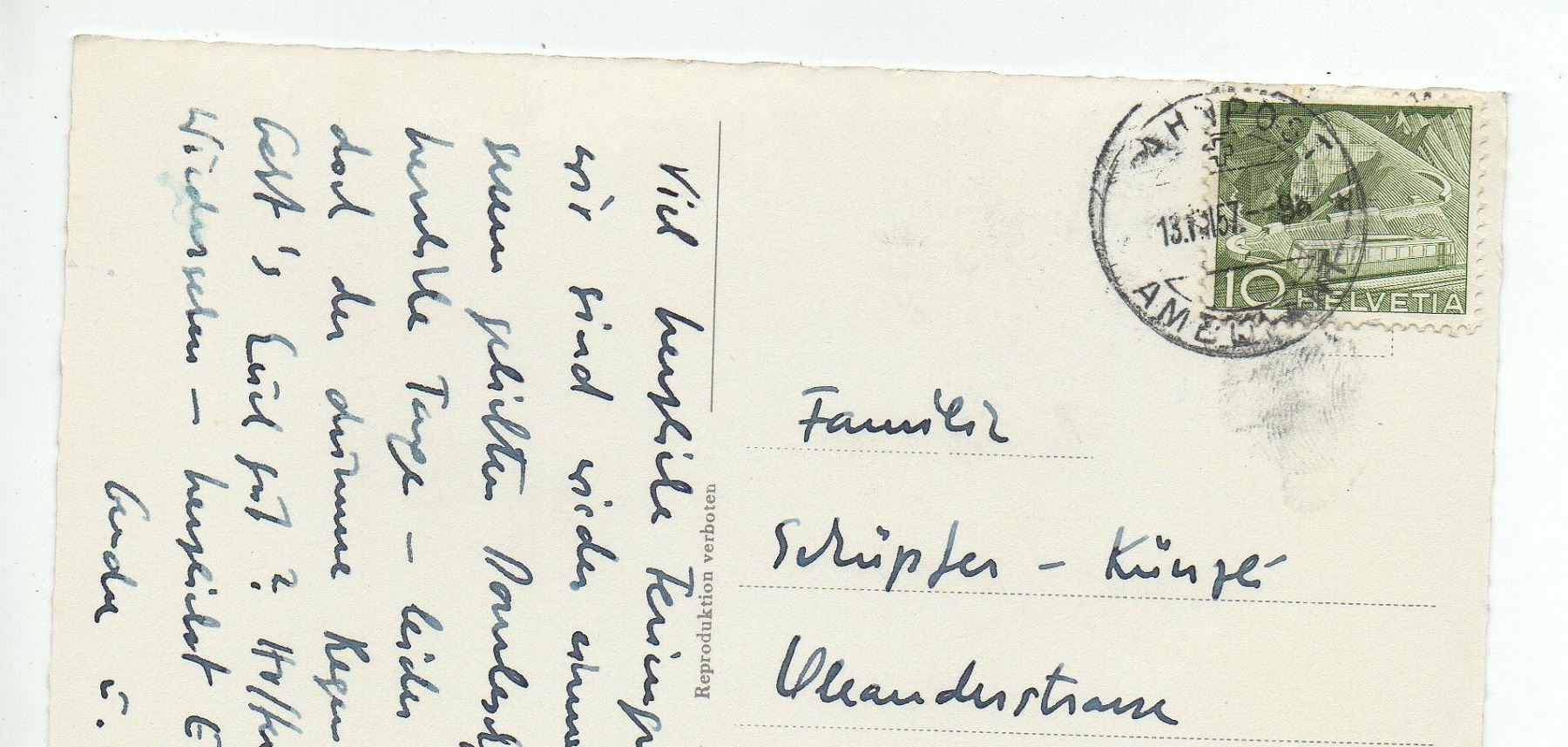 Cartoline postali: THUSIS Ruine Hohen Räetien – Usato da Jona venduto da philajona 1