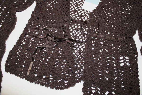 Mexx Maglioni & Felpe: Mexx Damen Strick-Pullover Net Strick-Jacke /braun/neu/Gr.XL – Nuovo e nell'imballaggio originale da Wohlenschwil venduto da ABC-Vintage 7