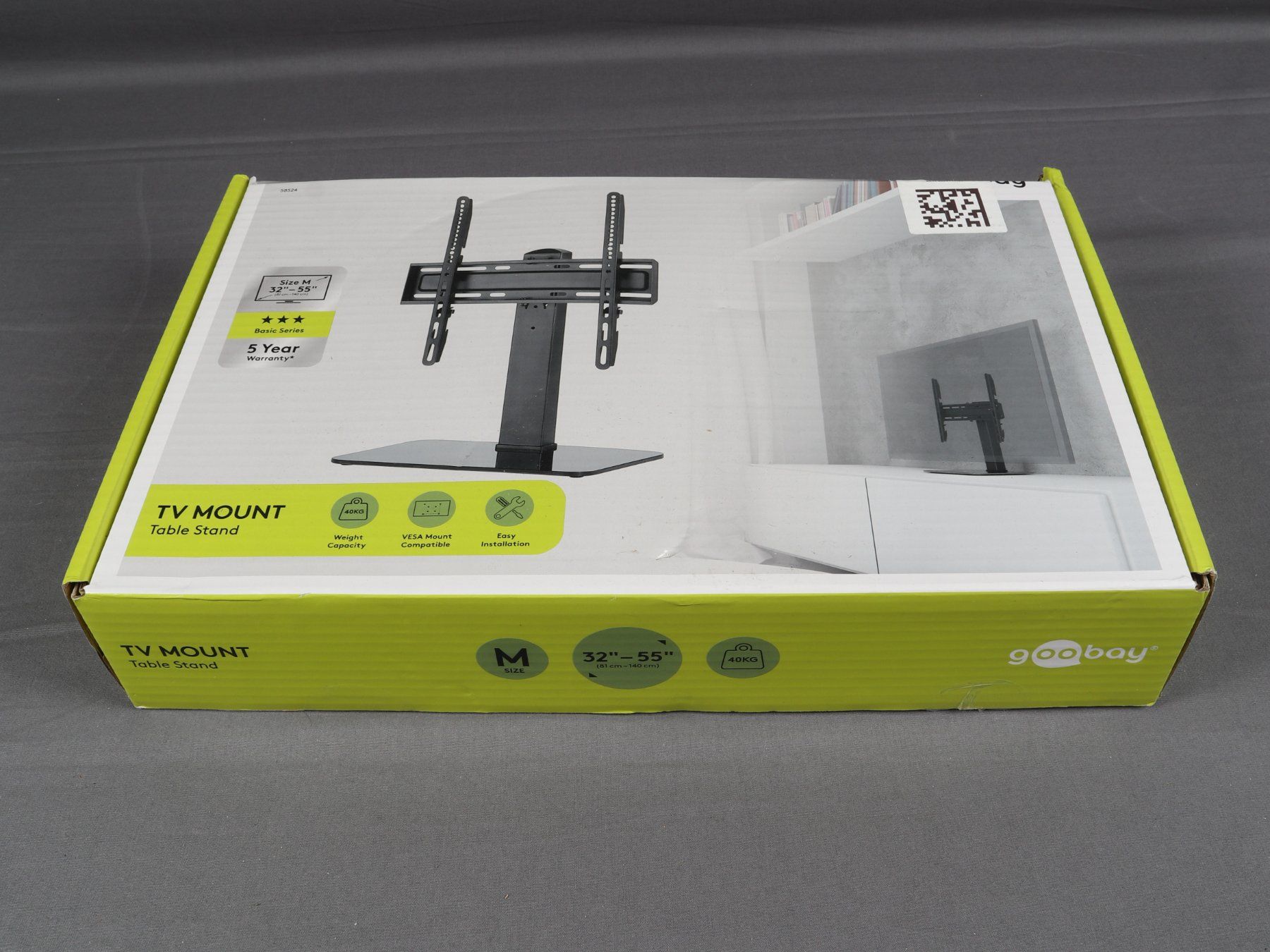 Fixations: GOOBAY TV MOUNT TABLE STAND 32-55 ZOLL M – Neuf (Voir description) à Steinen par Restwert_Steinen 4
