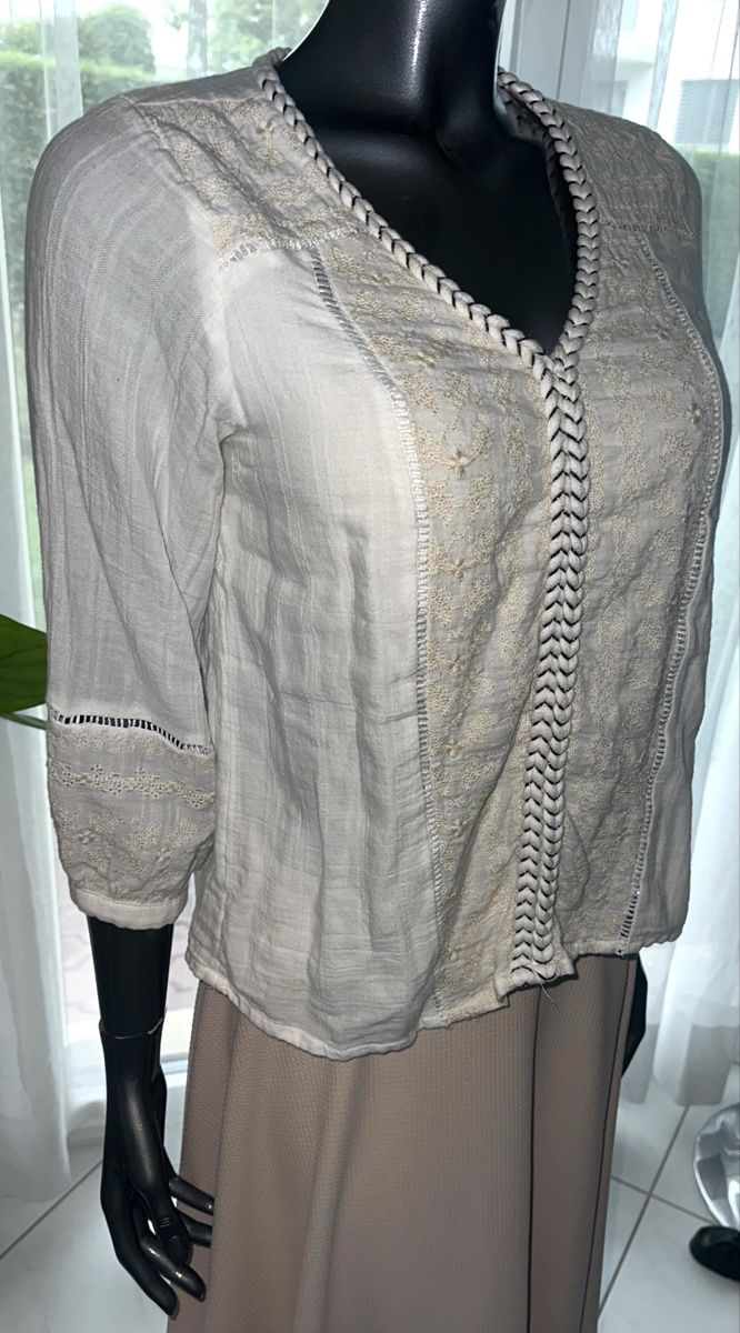 Blusen: GINA BOHO BLUSE GR. 36 neuwertig – Neu (gemäss Beschreibung) aus Unteraegeri von MH203 3