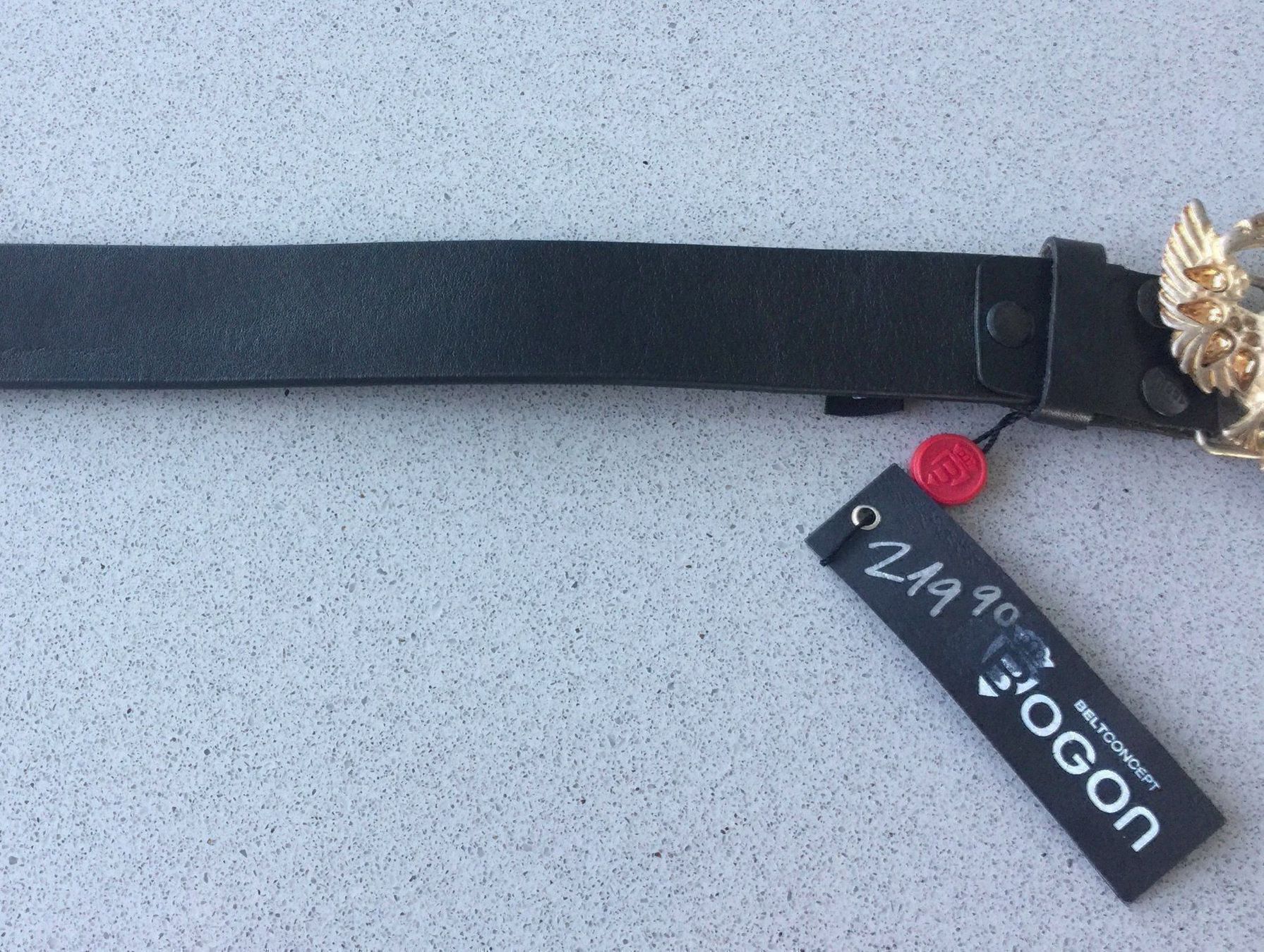 Cinture: NEU: Bogon Gürtel Leder Gr. 85cm – Nuovo (secondo la descrizione) da Lachen venduto da mar_ox 2