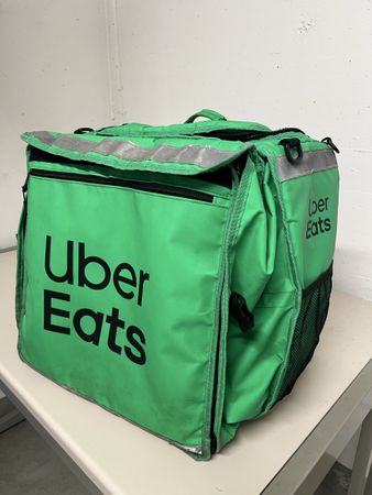 Uber Eats Lieferrucksack / Thermotasche – stark gebraucht
