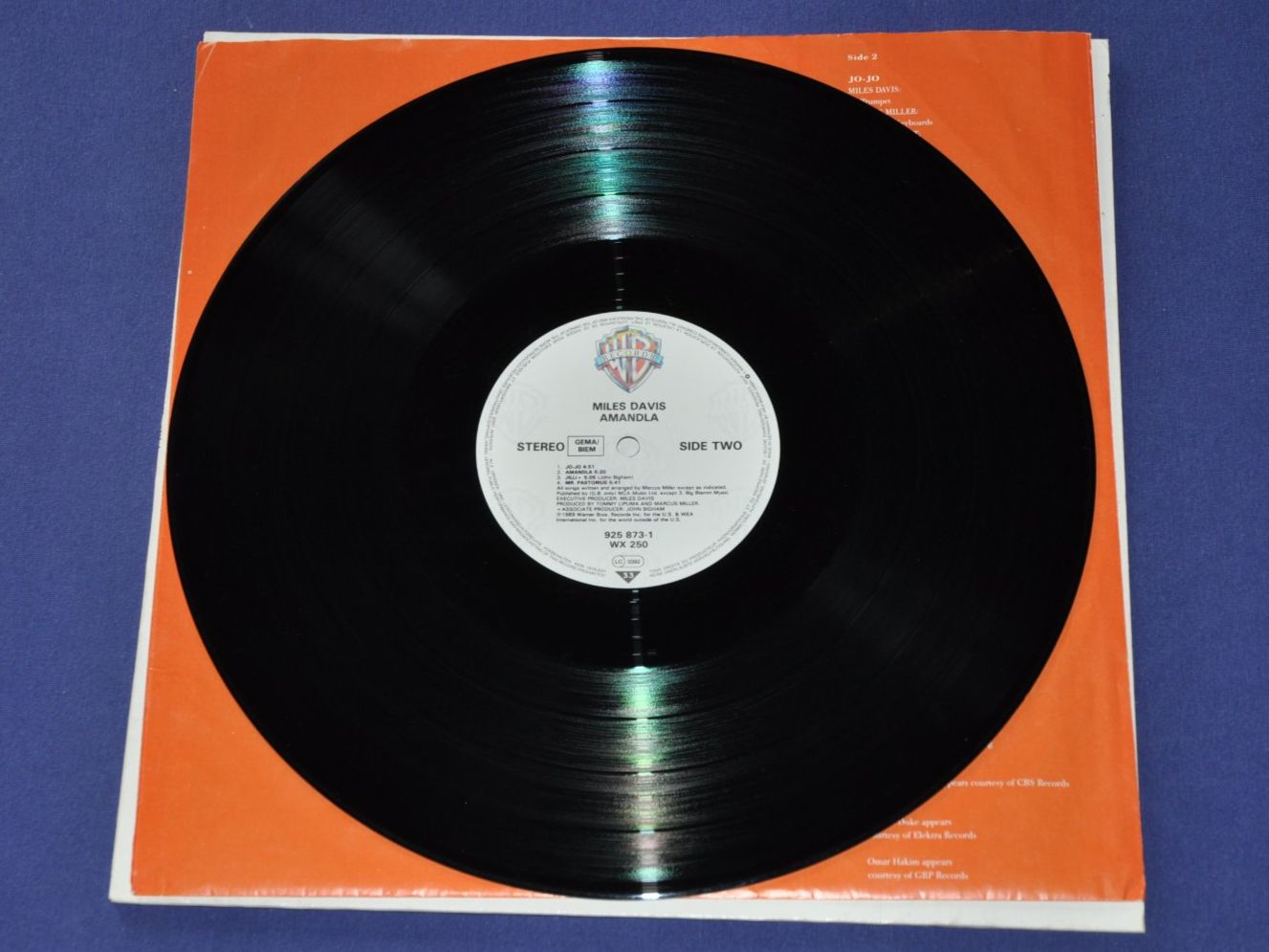 Dischi in vinile: LP Miles Davis - Amandla – Usato da Boll venduto da Theodora15 5
