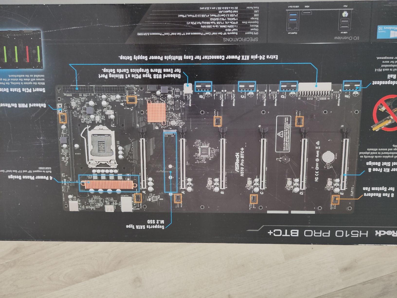 Asrock Cartes mère: MB H510 Pro BTC+ defekt – Défectueux à Sargans par sve_hjs5 1