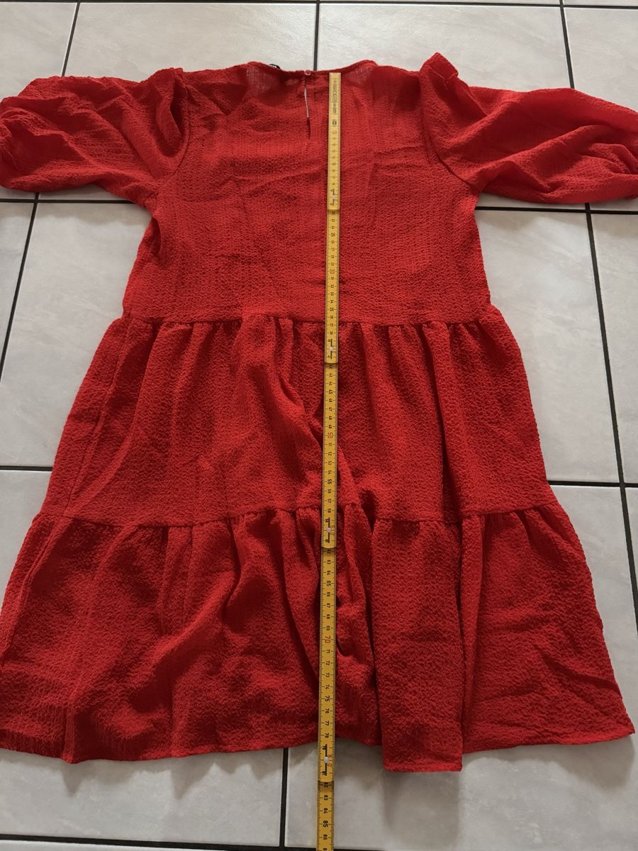 H&M Kleider: Rotes H&M Kleid, Grösse XS – Neu (gemäss Beschreibung) aus Hergiswil NW von kaufe_bei_kaufmann 4