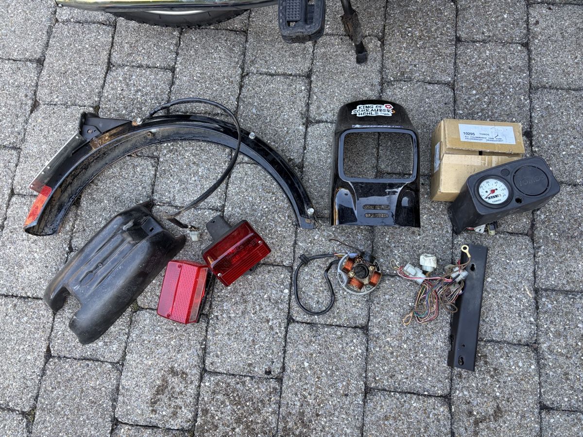 Tomos Ciclomotori: Mofa Tomos Sprint mit Ausweis – Difettoso da Latterbach venduto da Bbutz98 1