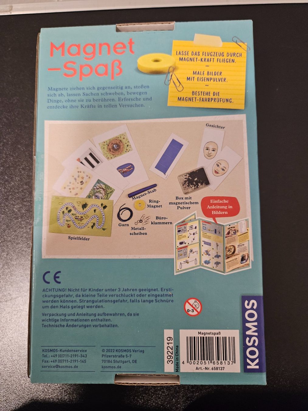 Kit bricolage: Neu - Kosmos - Magnet-Spass – Nuovo e nell'imballaggio originale da Dagmersellen venduto da Jarsetz_Restposten 1