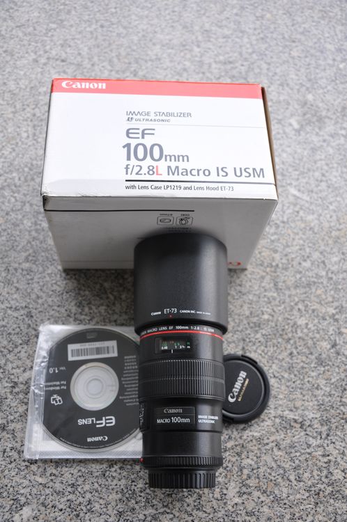 Canon EF 100mm F 2 8L Macro IS USM Top Zustand Gebraucht In 