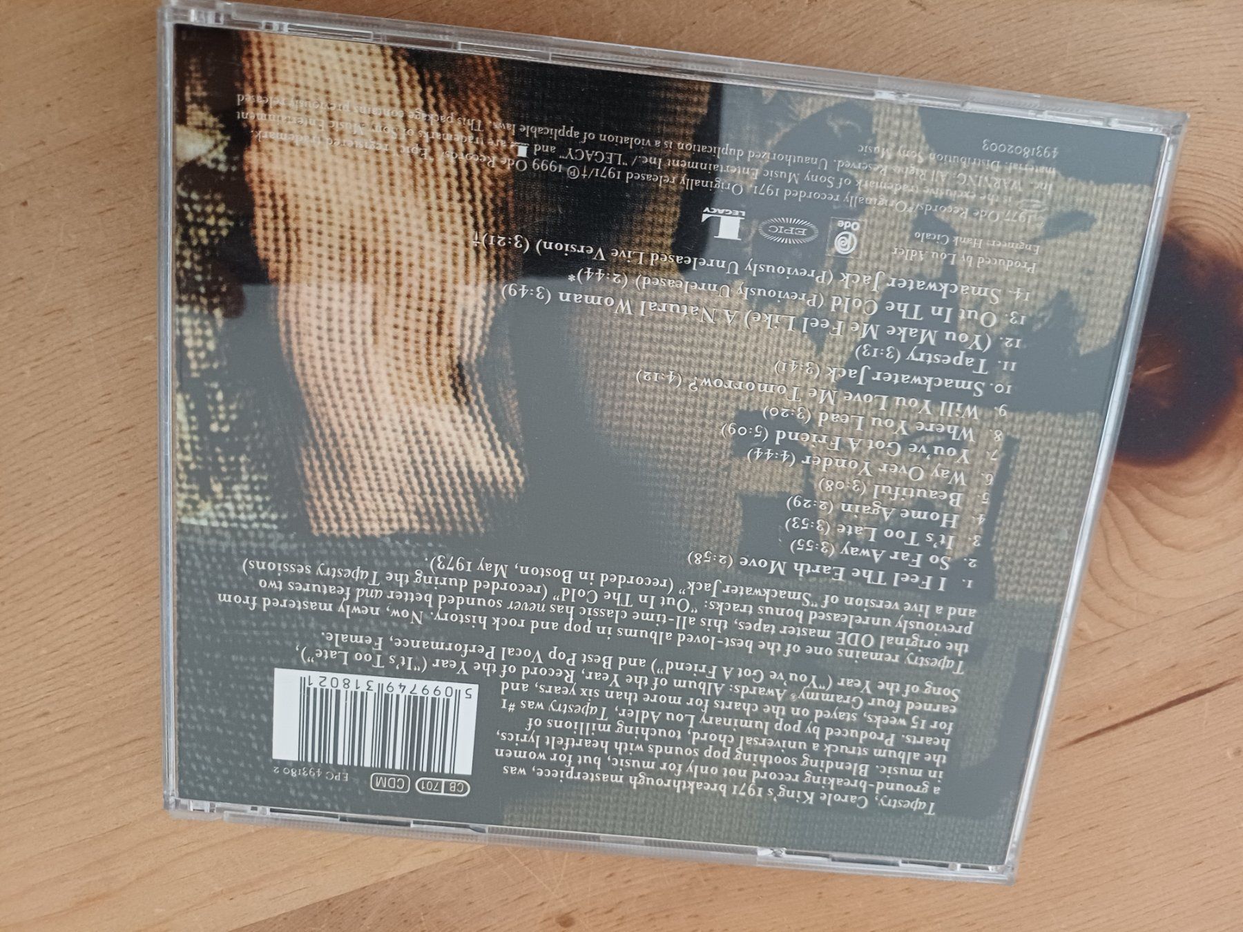 CD: Carole King - Tapestry (Remastered) – Usato da Jona venduto da Rreto71 3