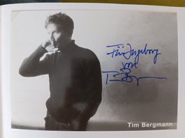 Tim Bergmann - handsigniert