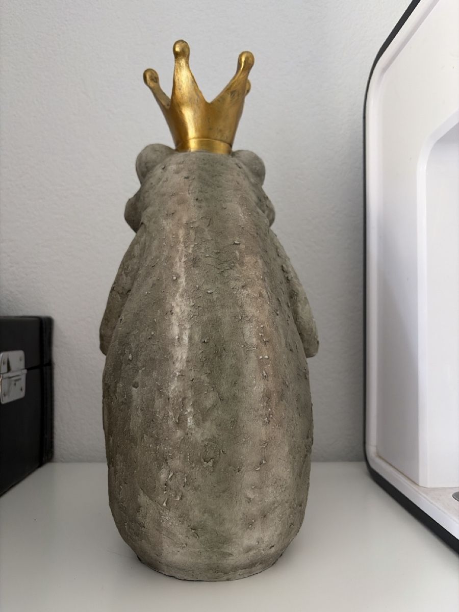 Statuette: Frosch mit Krone  – Nuovo (secondo la descrizione) da Maienfeld venduto da saoma123 1