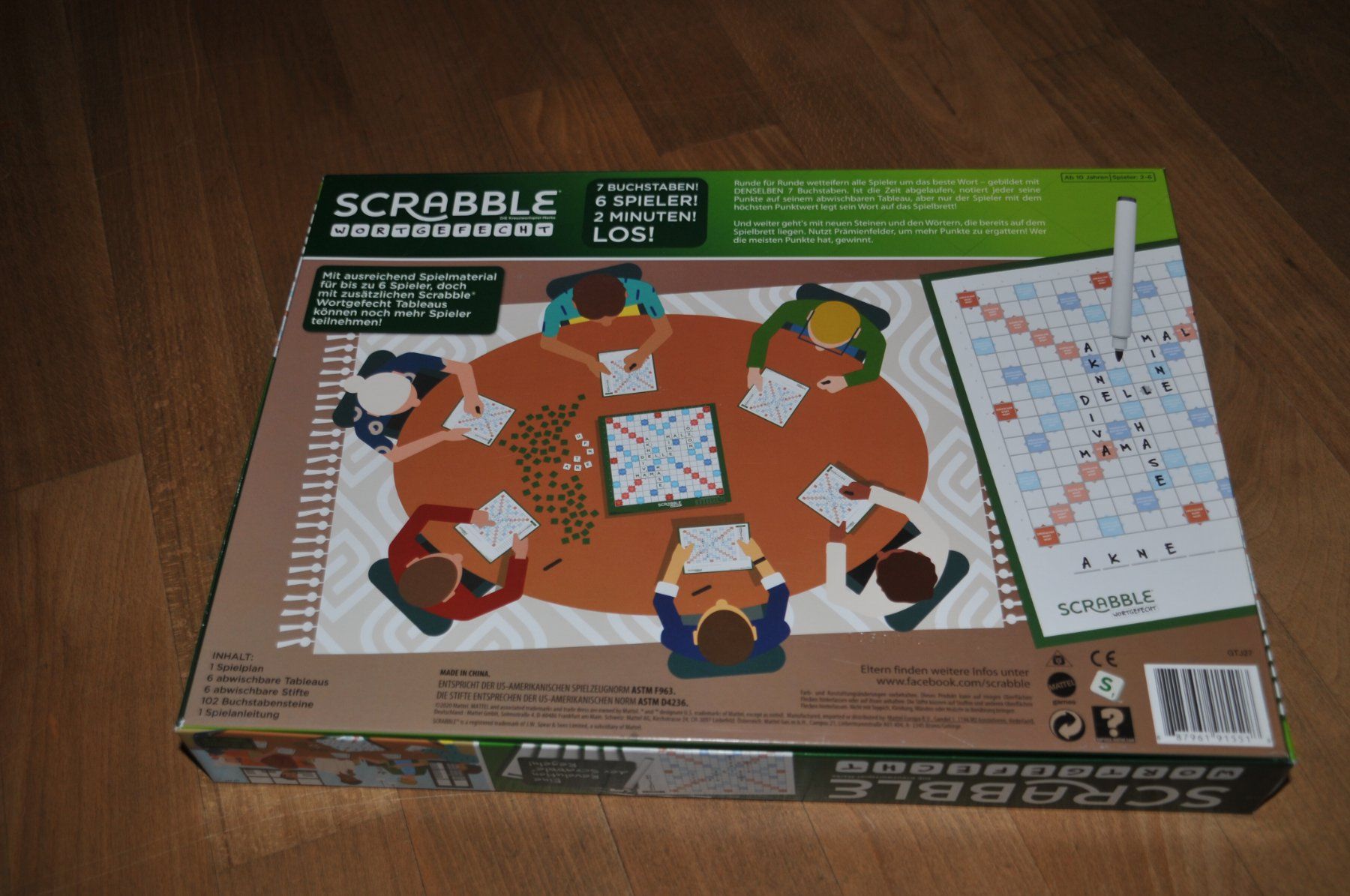 Mattel Giochi: Scrabble Wortgefecht - neuwertig, nur einmal gespielt – Usato da Winterthur venduto da Schwestere 2