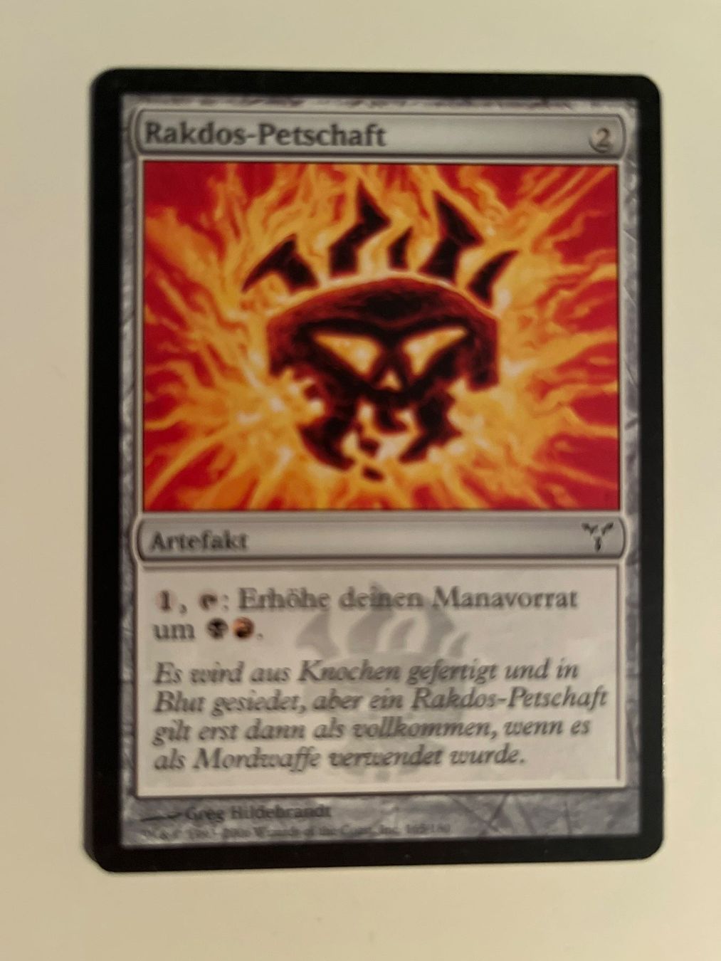 Magic The Gathering Cartes à collectionner: 1 x Rakdos-Petschaft - Magic: The Gathering - MtG – D'occasion à Kriens par Shadi1980
