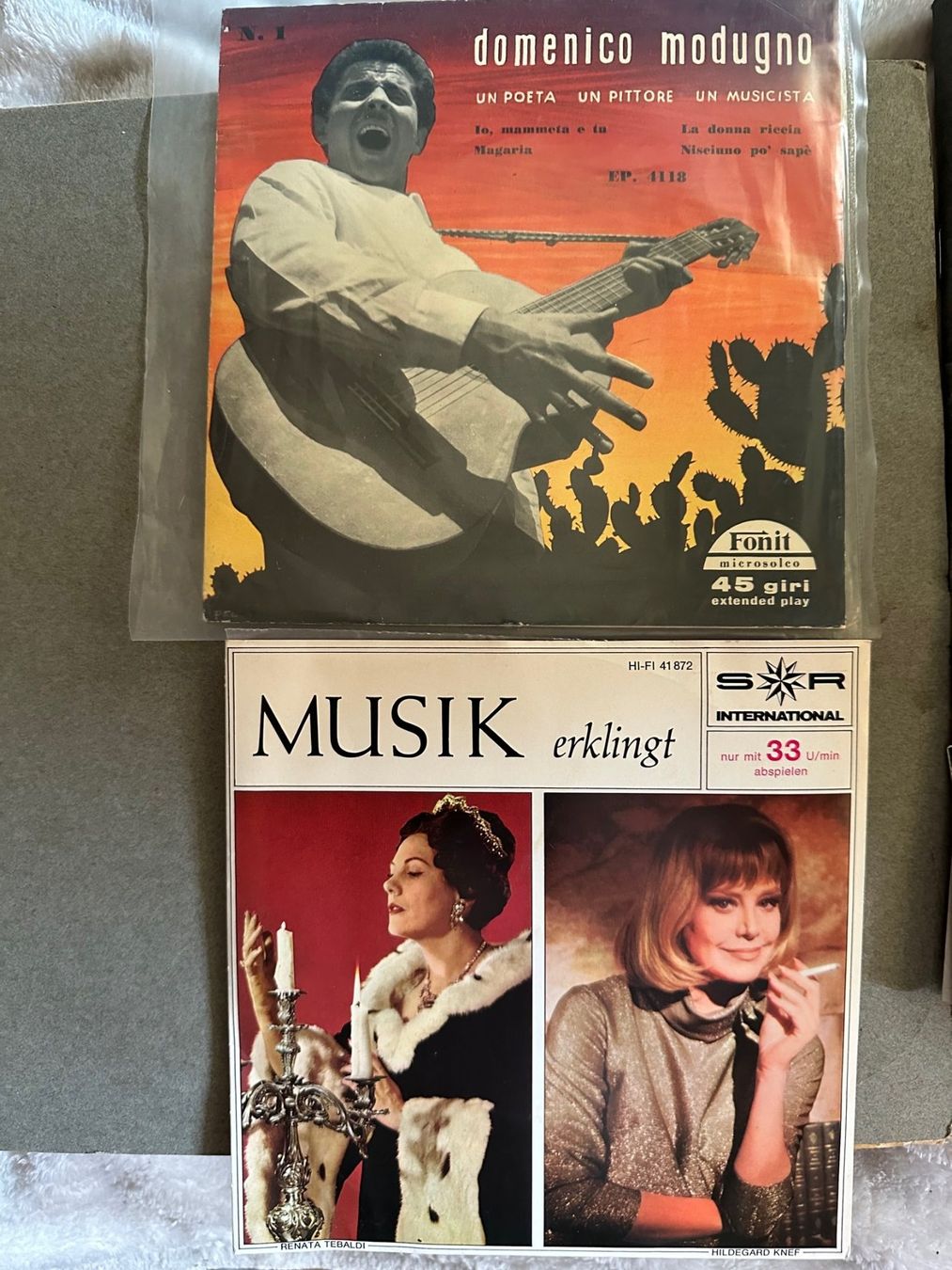 Dischi in vinile: 4x alte mini Schallplatten – Usato da Bolligen venduto da Astrophysiker06 6