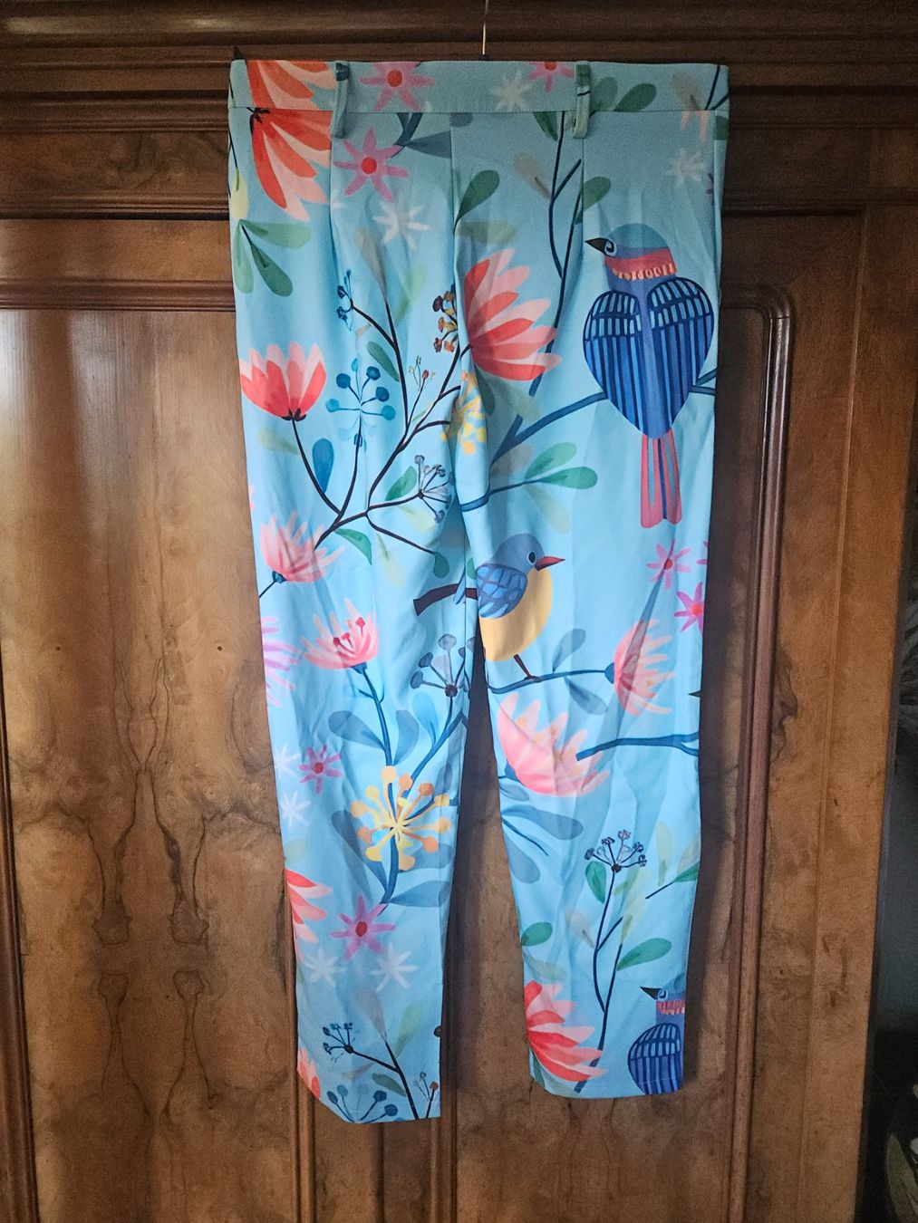 Pantaloni: pantalon fleuri T 40 neuf – Nuovo (secondo la descrizione) da Thônex venduto da lacomtessedesfees 3