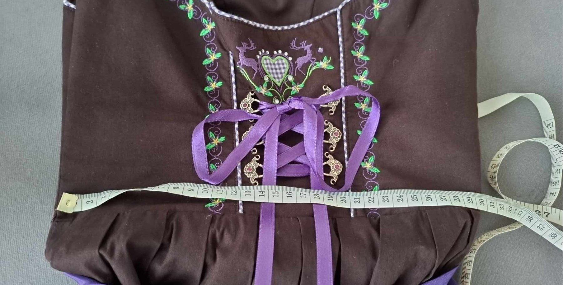 Kleider: Stockerpoint Dirndl braun/violett Gr. XS / 34 – Gebraucht aus Mels von Aloha86 2
