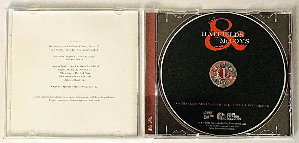 CD: Hatfields & McCoys Original TV Soundtrack - CD – Usato da Duggingen venduto da nad_6yzh 2