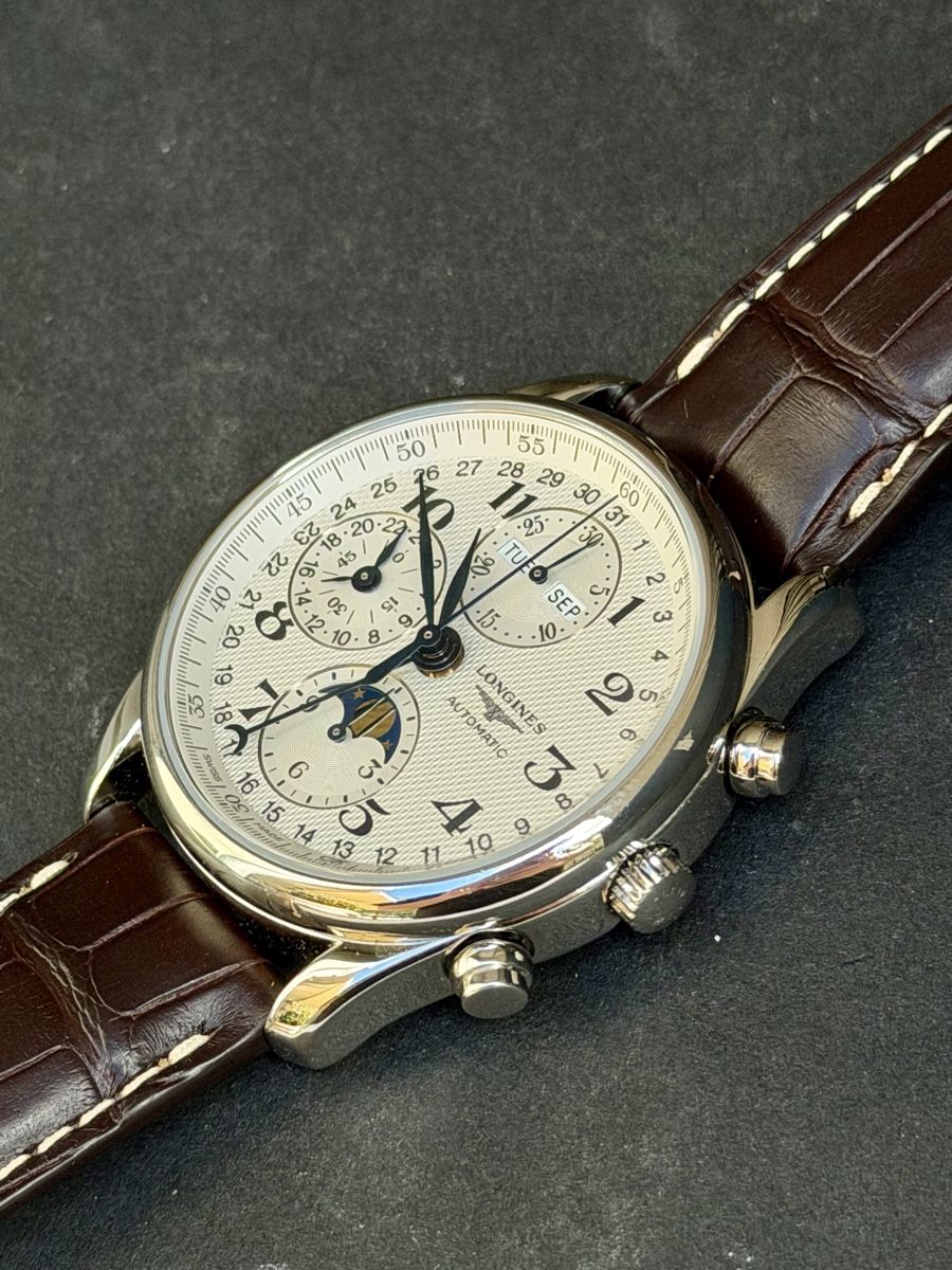 Longines Orologi: Longines Master Collection Chronograph Automatic – Usato da Winterthur venduto da YSCHU 2