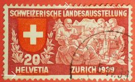 MA13) 220, Landi Abart verschmierter Rotdruck