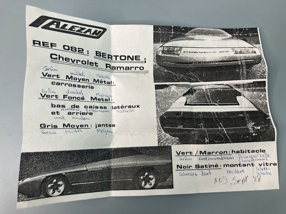 Chevrolet Modellautos: Alezan Chevrolet Ramarro Modellauto – Gebraucht aus Otelfingen von  6