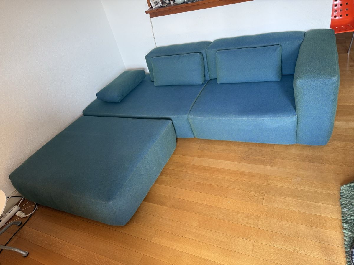 Hay Divani: Mags Soft Sofa Couch Sitzlounge Modulsofa Hallingdal Stoff – Usato da Schaffhausen venduto da molson 2