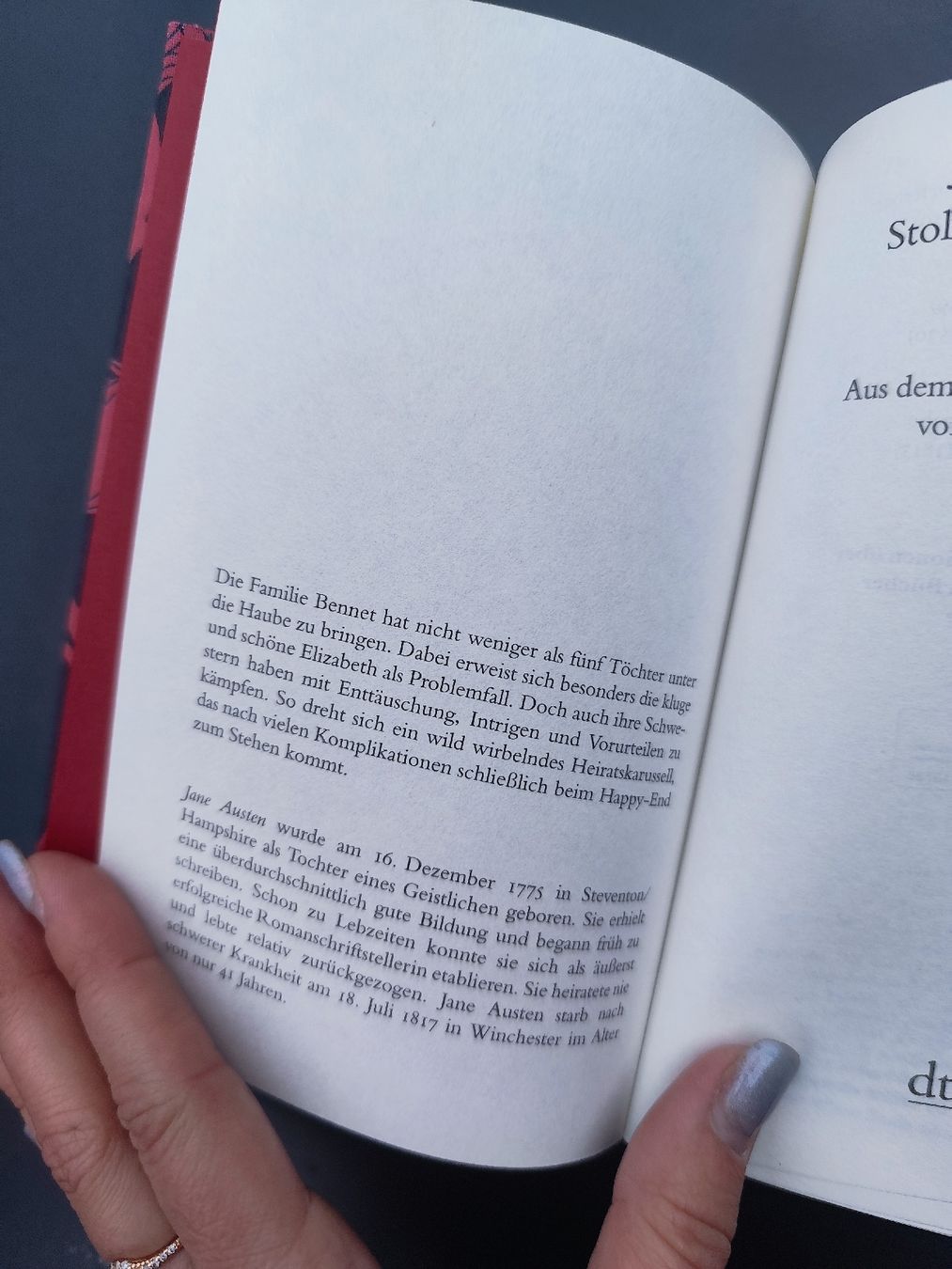 Libri: Jane Austen Stolz und Vorurteil – Usato da Mägenwil venduto da VintageGirly 4
