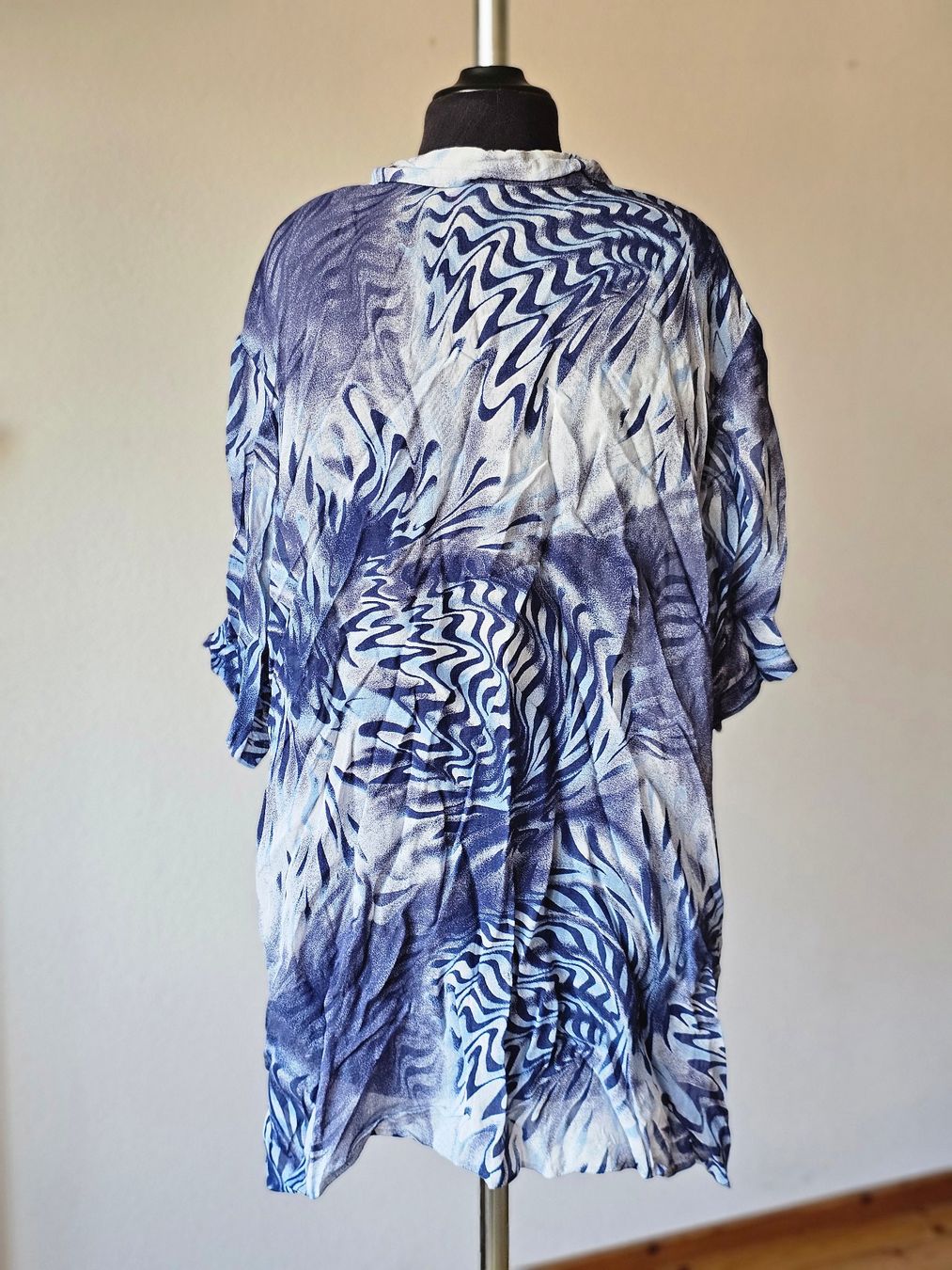 Chemisiers: Vintage Bluse Kleid Blau Gr. M – D'occasion à Ried-Brig par Zzyzx 5