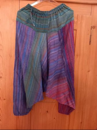 Haremshose, Hippihose, bunt S/M