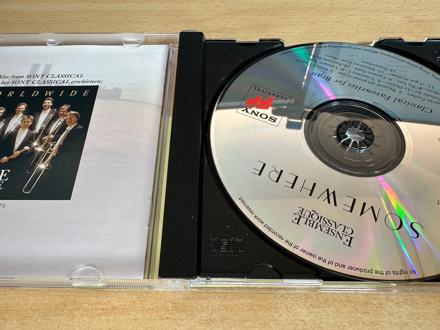 CD: A1 Ensemble Classique – Somewhere – Usato da Rikon im Tösstal venduto da Alpenmutz 2