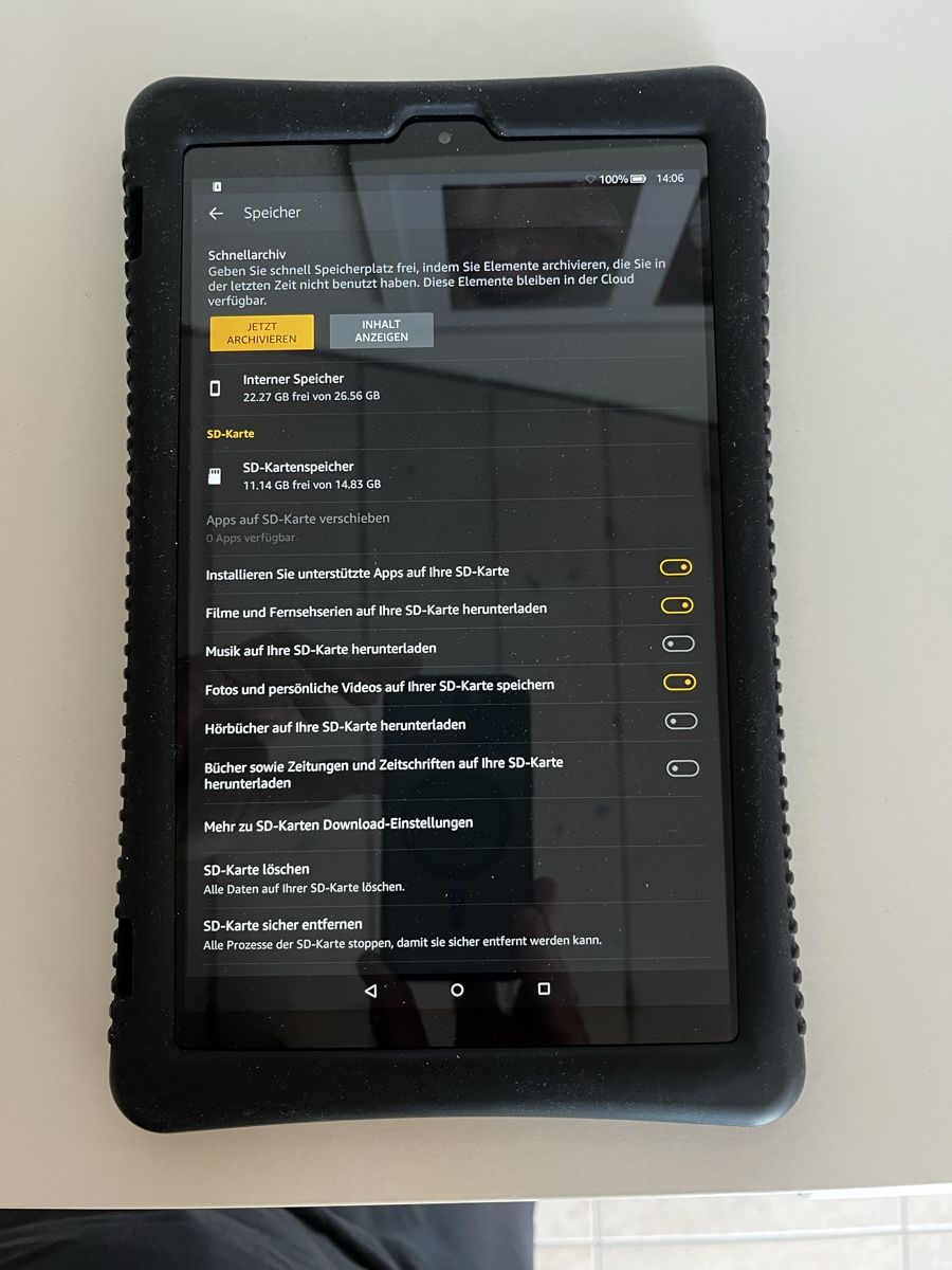 Amazon Tablet PC: Amazon Fire HD 10 Tablet 7. Gen. – Gebraucht aus Frauenkappelen von jensitiger77 2