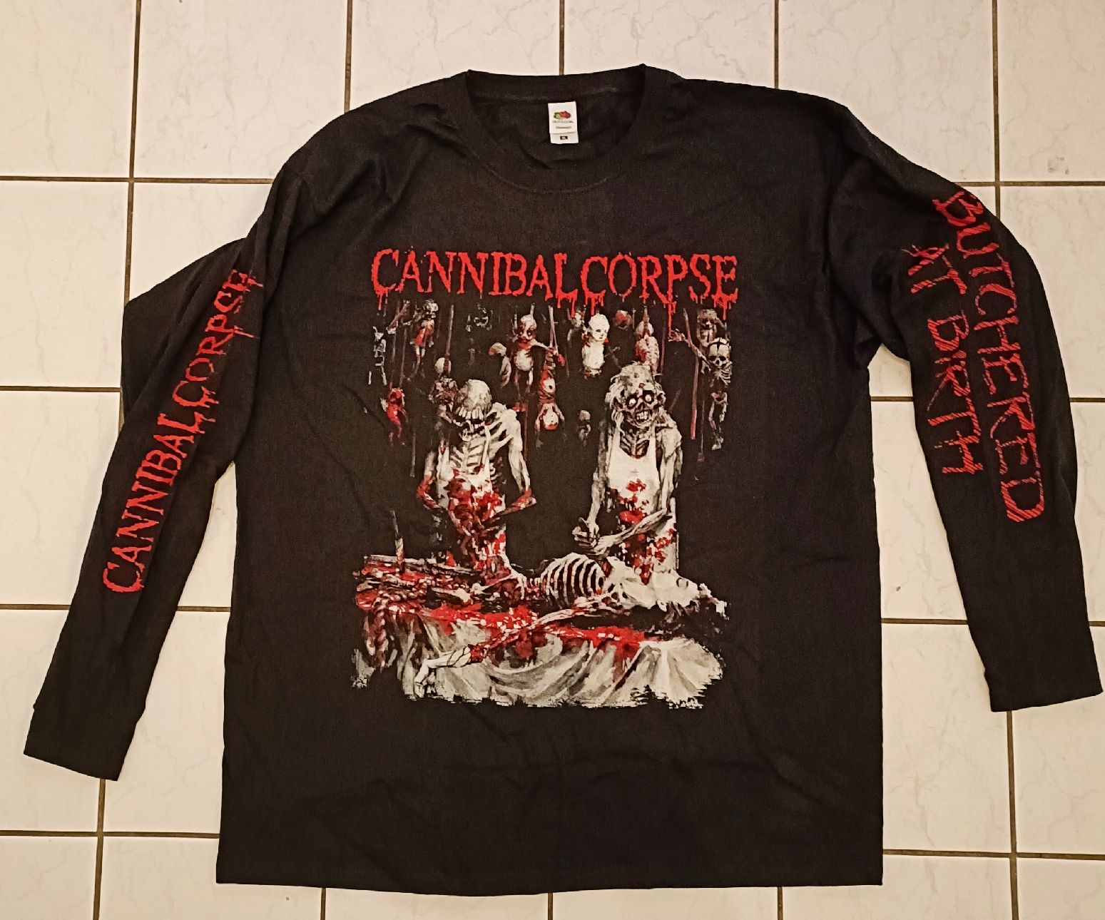 Pullover & Sweatshirts: Cannibal Corpse - Butchered at Birth Longsleeve XL – Neu und originalverpackt aus Luzern von cryptonic79