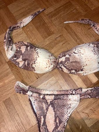 Brazilian Bikini Snake Print