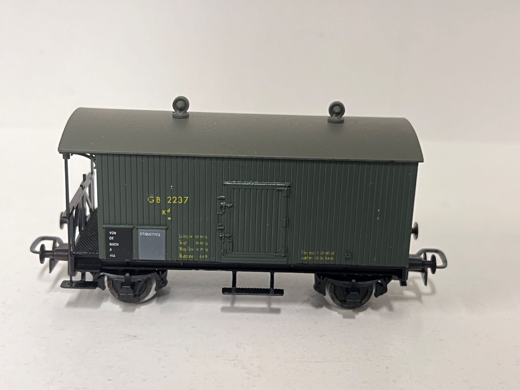 Modellini di ferrovie: Ruco Gotthardbahn GB 2237  H0 DC – Usato da Geroldswil venduto da TopTrain54
