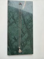 Silber 925 Halskette mit Pyrit-Anhänger, Dreieck Form
