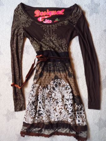 NEUES DESIGUAL Damen Kleid Gr M