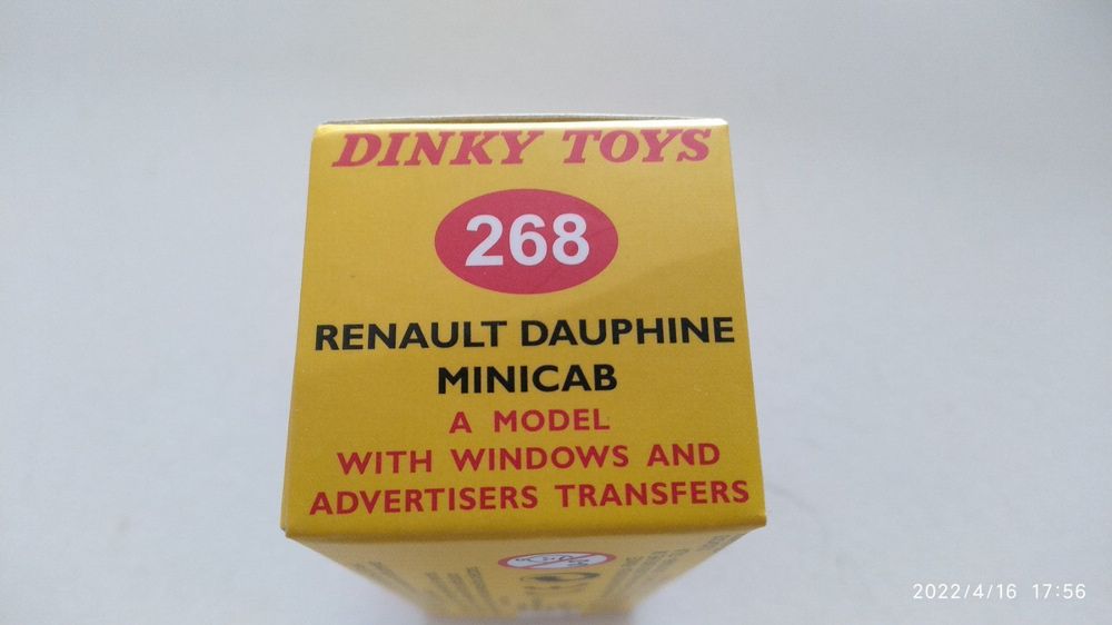 Replika Dinky Toys 268, Renault Dauphine Minicab Kaufen auf Ricardo