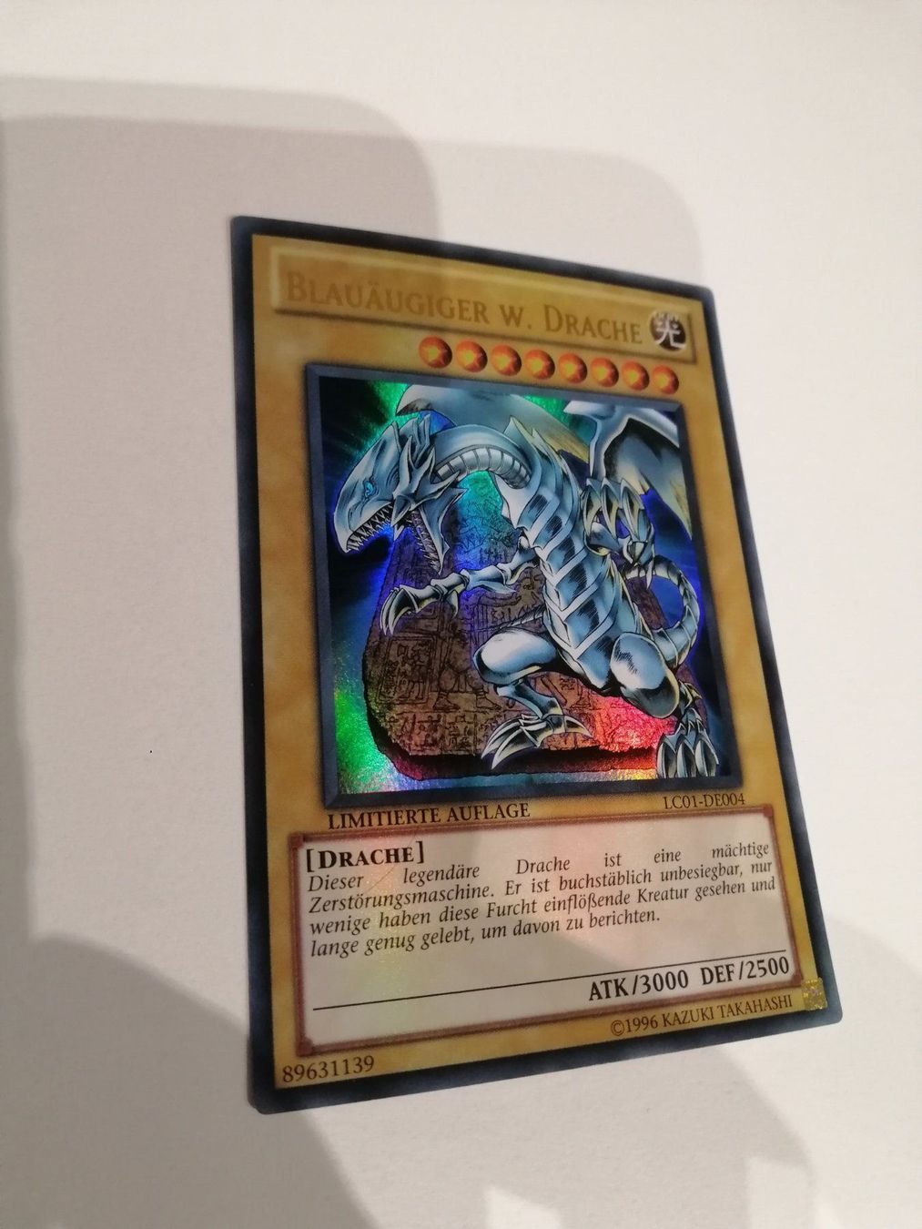 Carte collezionabili: Blauäugiger W. Drache Ultra-Rare Mint – Nuovo (secondo la descrizione) da Boswil venduto da ShoppingCenterCity 1