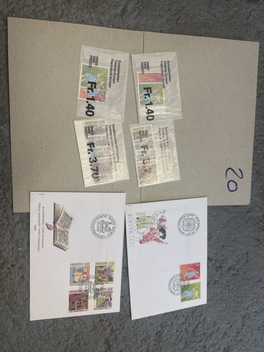 Alle Briefmarken: Lots timbres 20 – Gebraucht aus chalais von Lamarie88