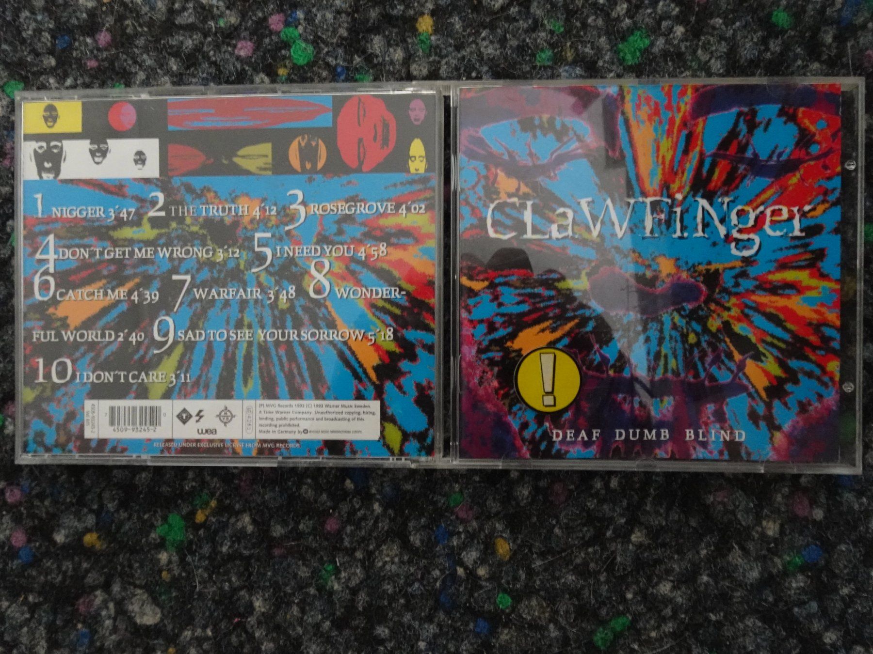 CDs: CD : Clawfinger – Gebraucht aus Lotzwil von Kiddis