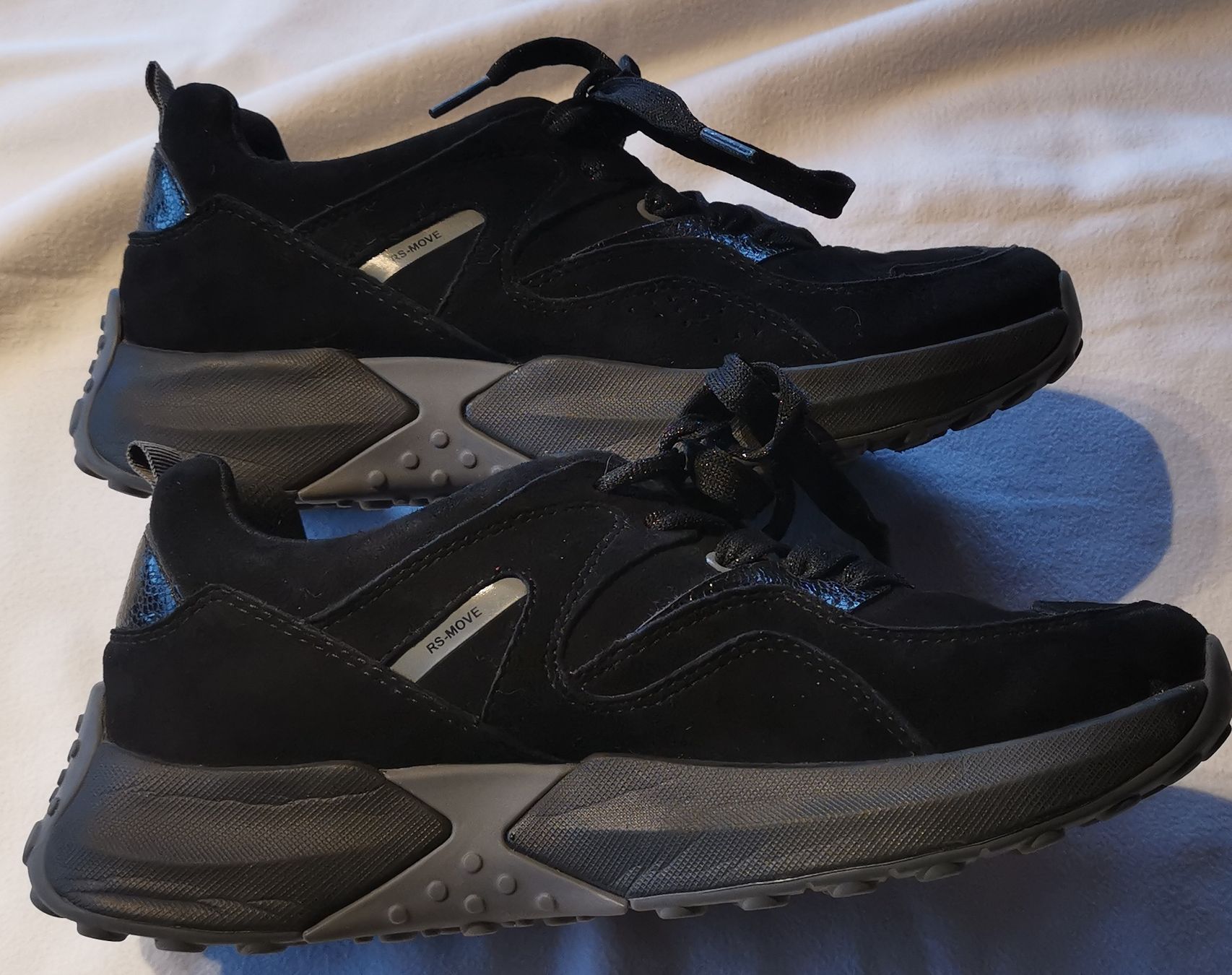 Scarpe da donna: Schwarze Sneaker UK Gr.6 -  EU Gr. 39 – Nuovo (secondo la descrizione) da Uetendorf venduto da Timo2022 3